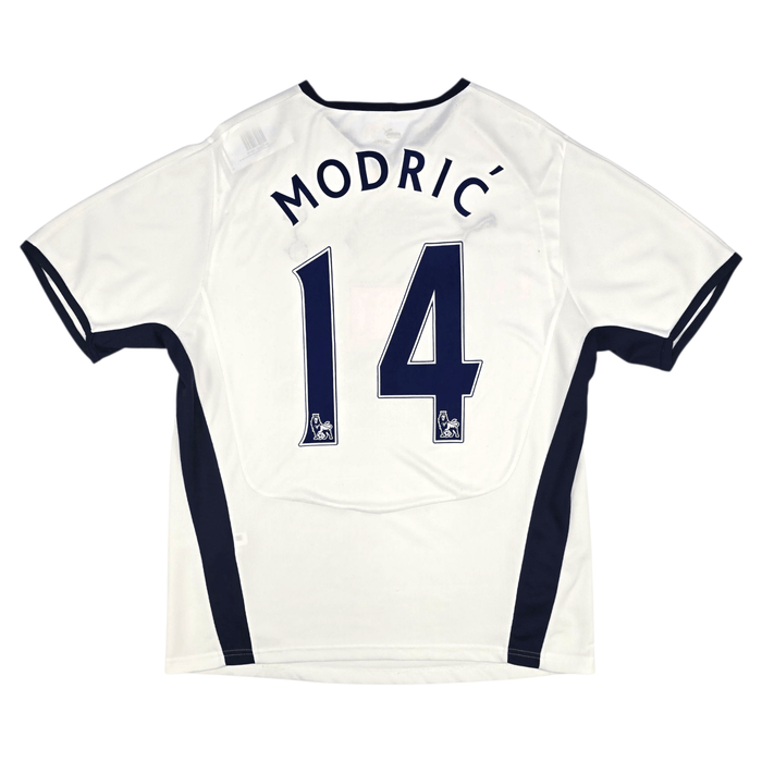2008/09 Tottenham Hotspur Home Football Shirt (L) Puma 14 Modric - Football Finery - FF301573