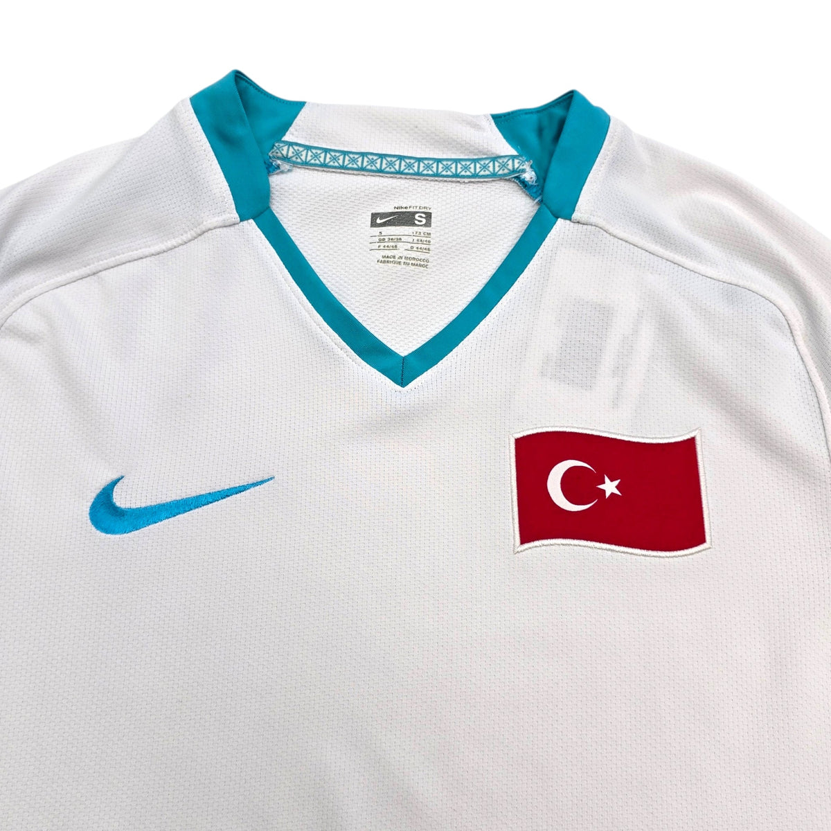 2008/09 Turkey Away Football Shirt (S) Nike - Football Finery - FF304245