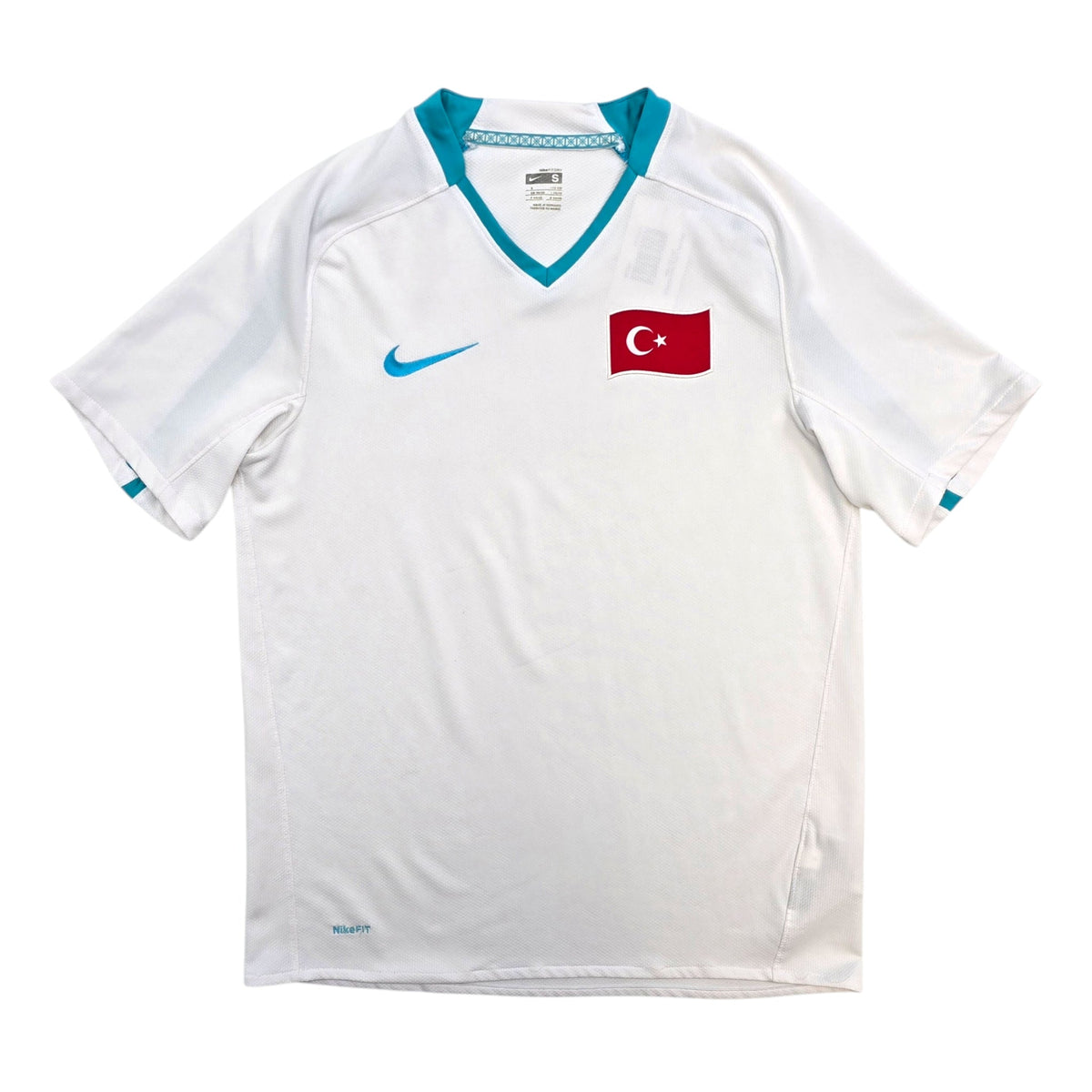 2008/09 Turkey Away Football Shirt (S) Nike - Football Finery - FF304245