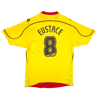 2008/09 Watford Home Football Shirt (L) Diadora 8 Eustace - Football Finery - FF301925