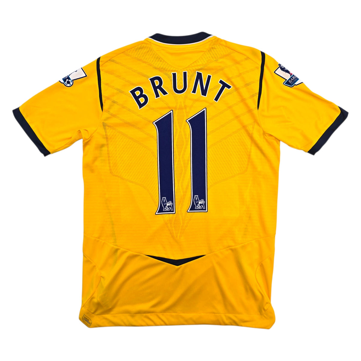 2008/09 West Bromwich Albion Away Football Shirt (S) Umbro 11 Brunt - Football Finery - FF304880