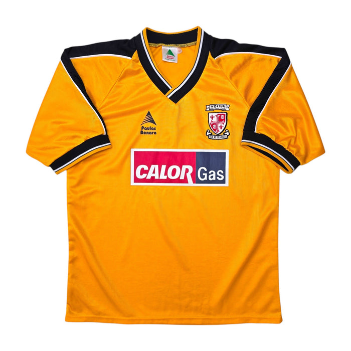 2008/09 Woking Goal Keeper Football Shirt (M) Paulas Benara - Football Finery - FF307146