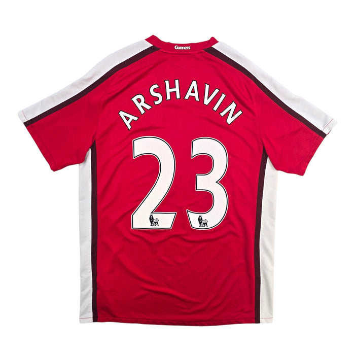 2008/10 Arsenal Home Football Shirt (L) Nike 23 Arshavin - Football Finery - FF304996