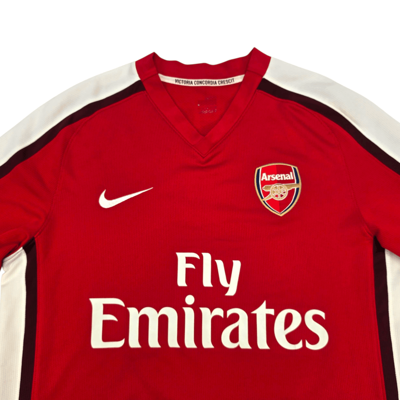 2008/10 Arsenal Home Football Shirt (M) Nike 19 Wilshere - Football Finery - FF302370