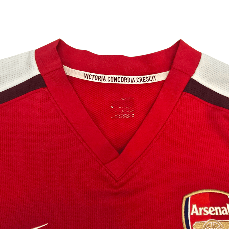 2008/10 Arsenal Home Football Shirt (M) Nike 19 Wilshere - Football Finery - FF302370