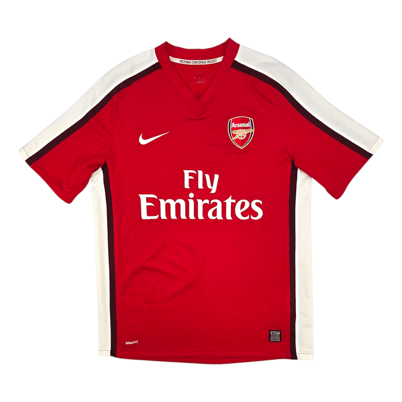 2008/10 Arsenal Home Football Shirt (M) Nike 19 Wilshere - Football Finery - FF302370