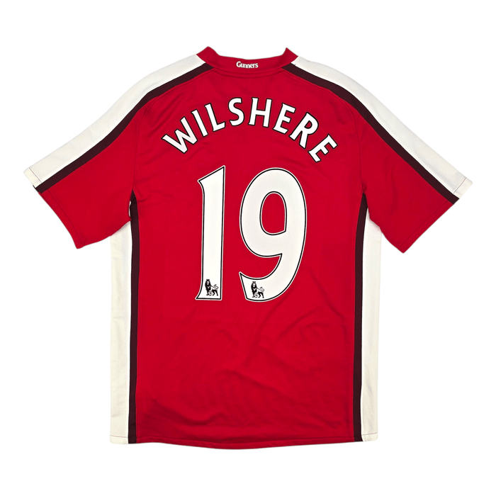 2008/10 Arsenal Home Football Shirt (M) Nike 19 Wilshere - Football Finery - FF302370