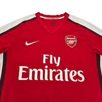 2008/10 Arsenal Home Football Shirt (M) Nike 4 Fabregas - Football Finery - FF302722