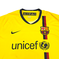 2008/10 Barcelona Away Football Shirt (XL) Nike 10 Messi - Football Finery - FF301094