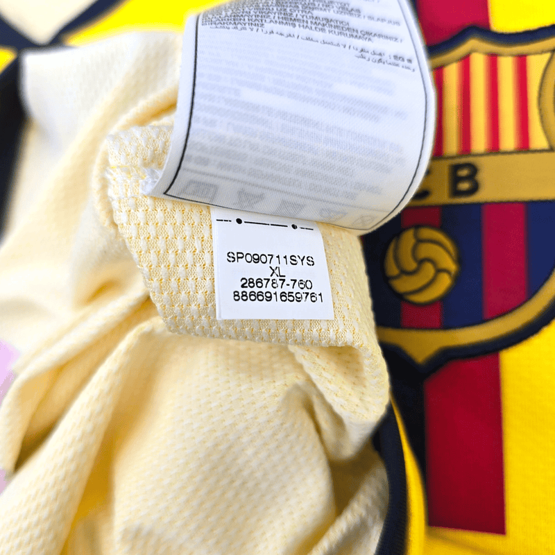2008/10 Barcelona Away Football Shirt (XL) Nike 10 Messi - Football Finery - FF301094