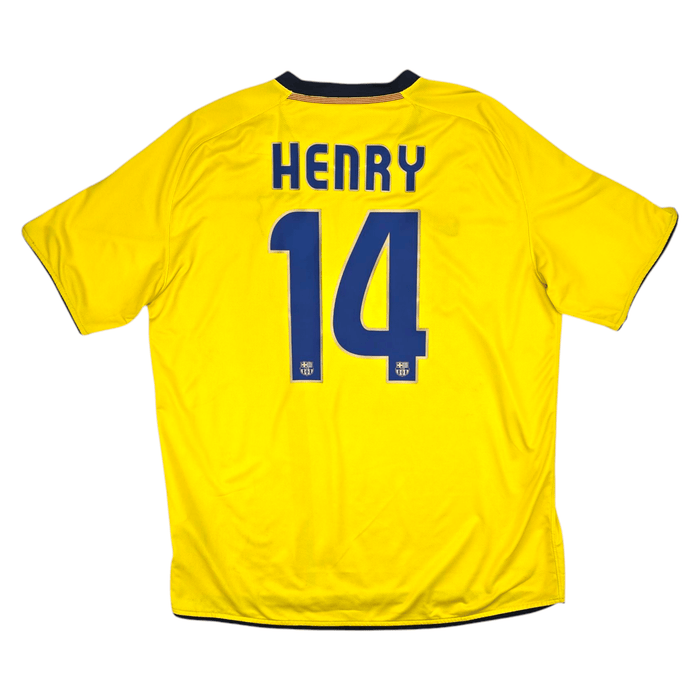2008/10 Barcelona Away Football Shirt (XL) Nike #14 Henry - Football Finery - FF300138