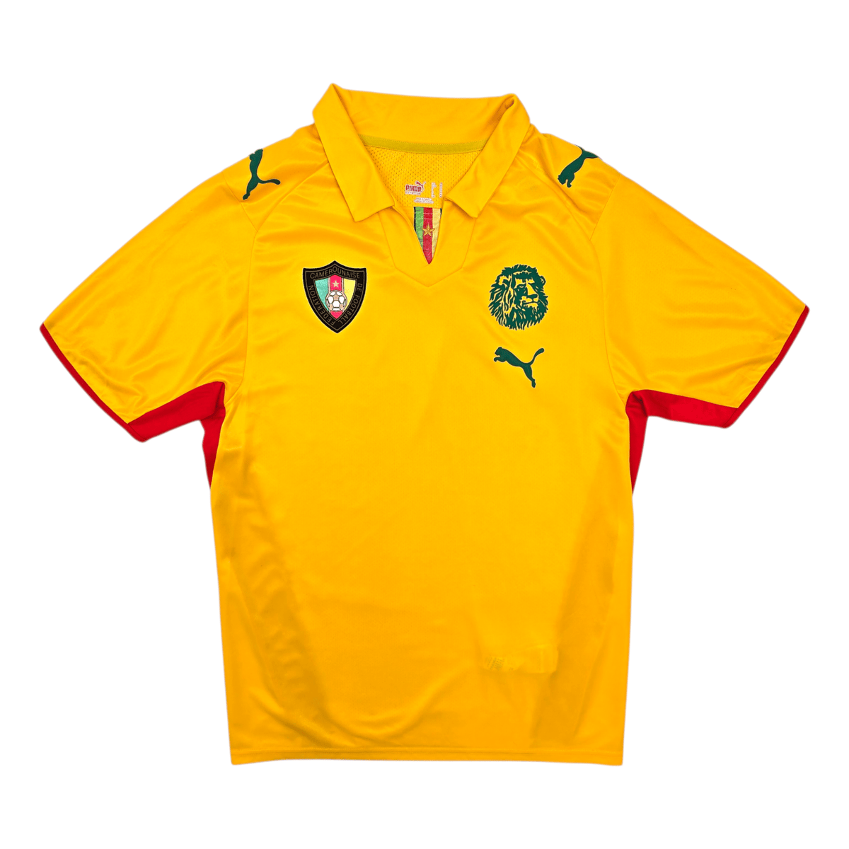 2008/10 Cameroon Away Football Shirt (M) Puma - Football Finery - FF304372