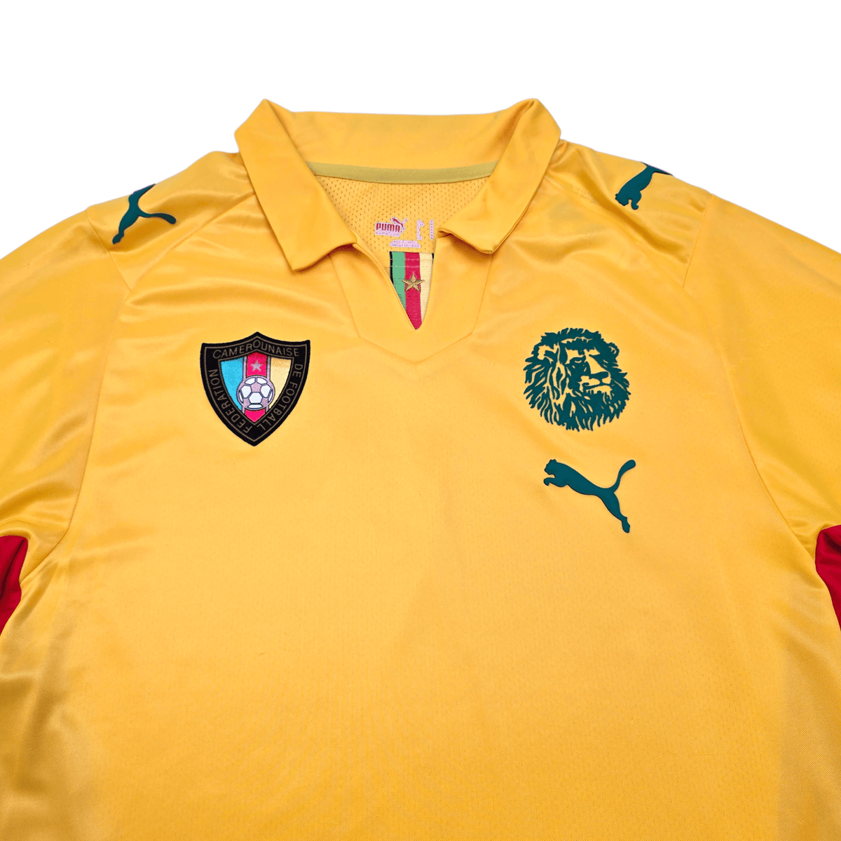 2008/10 Cameroon Away Football Shirt (M) Puma - Football Finery - FF304372