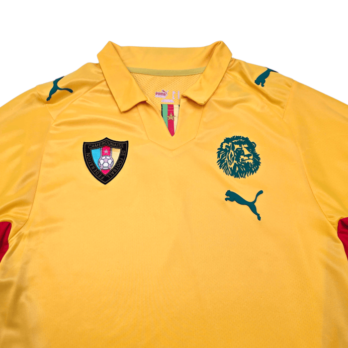2008/10 Cameroon Away Football Shirt (M) Puma - Football Finery - FF304372