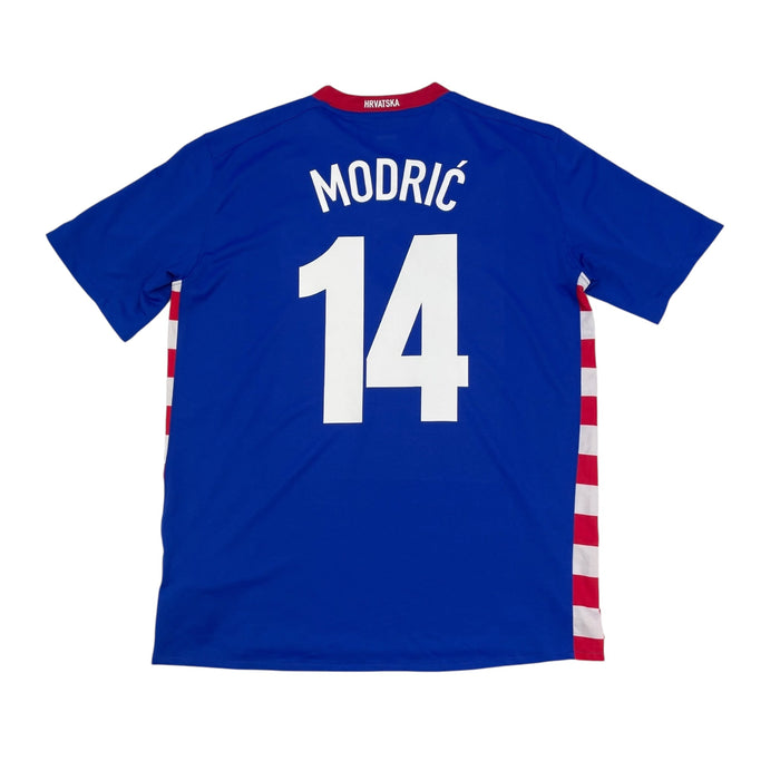 2008/10 Croatia Away Football Shirt (L) Nike 14 Modric - Football Finery - FF301354