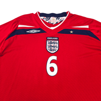 2008/10 England Away Football Shirt (2XL) Umbro 6 Terry - Football Finery - FF304835