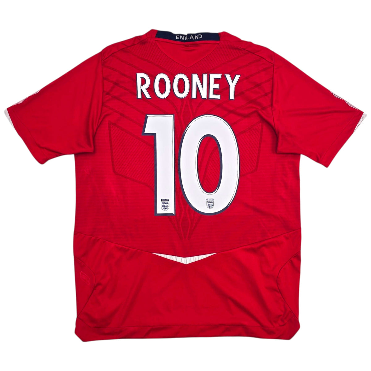 2008/10 England Away Football Shirt (L) Umbro 10 Rooney - Football Finery - FF305841