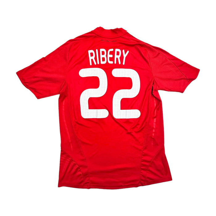 2008/10 France Away Football Shirt (M) Adidas #22 Ribery - Football Finery - FF203085