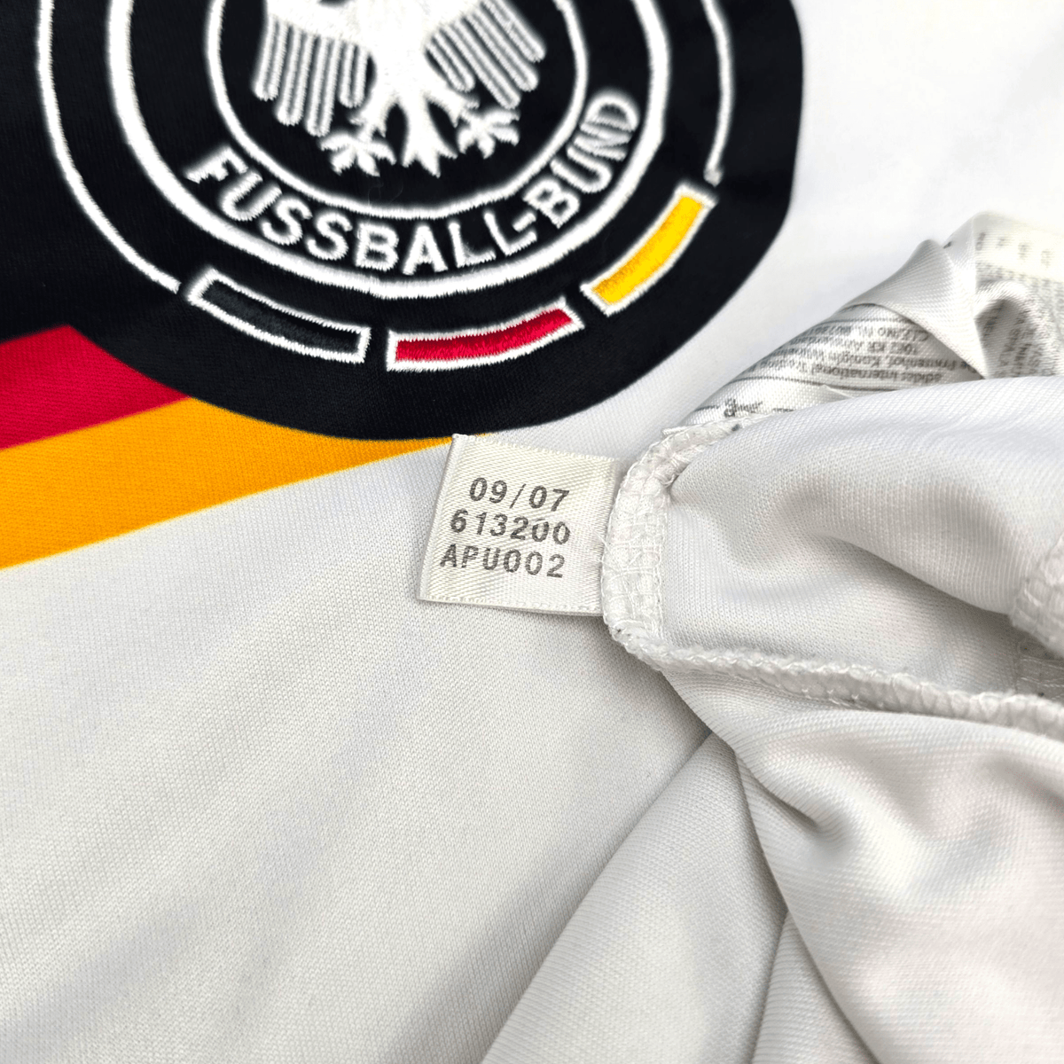 2008/10 Germany Home Football Shirt (XL) Adidas 13 Ballack - Football Finery - FF301515