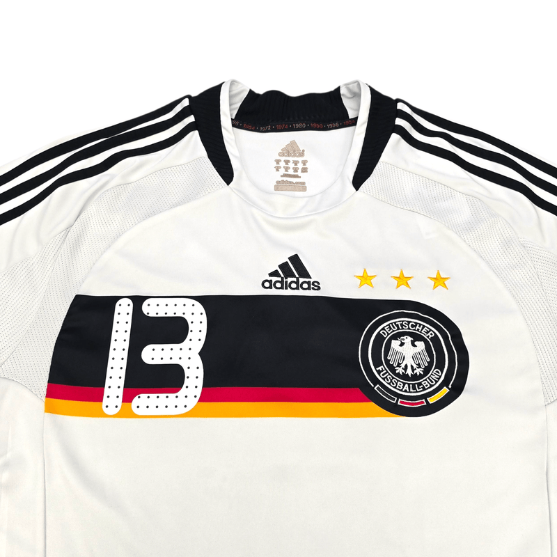 2008/10 Germany Home Football Shirt (XL) Adidas 13 Ballack - Football Finery - FF301515