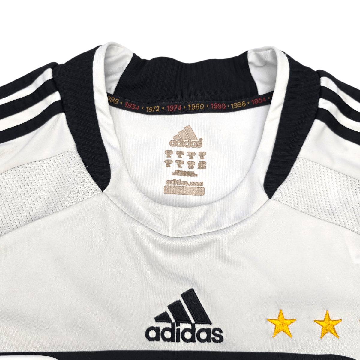 2008/10 Germany Home Football Shirt (XL) Adidas 13 Ballack - Football Finery - FF301515