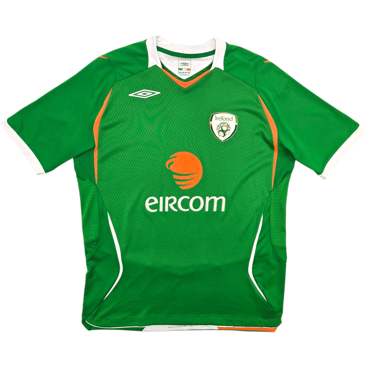 2008/10 Ireland Home Football Shirt (L) Umbro - Football Finery - FF304457