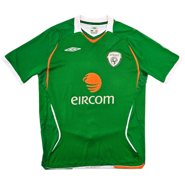 2008/10 Ireland Home Football Shirt (M) Umbro - Football Finery - FF307480