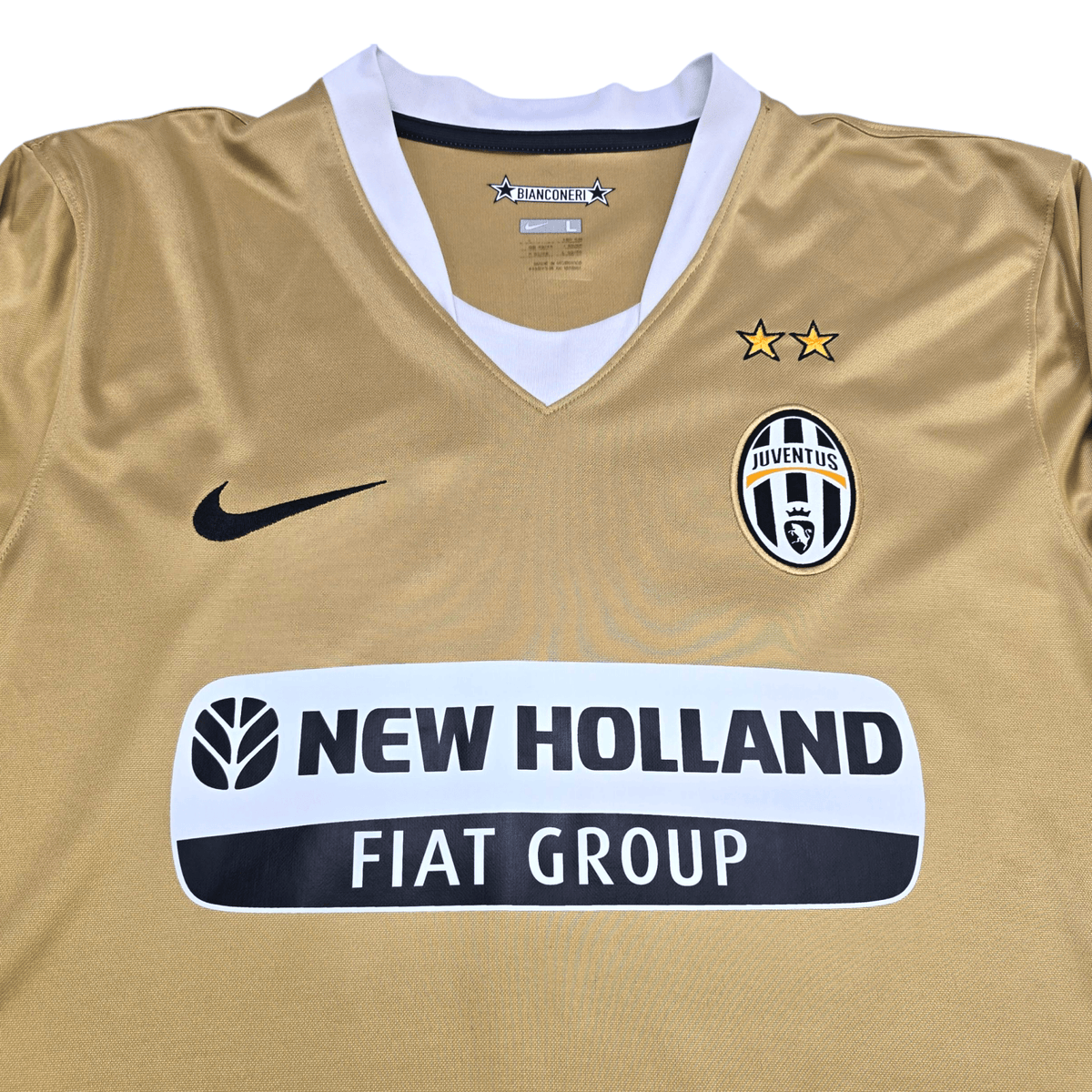 2008/10 Juventus Away Football Shirt (L) Nike 10 Del Piero (Player Version) - Football Finery - FF301682