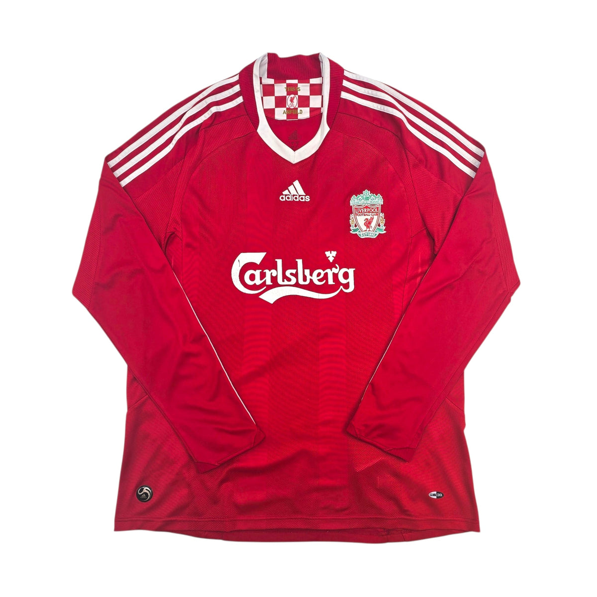 2008/10 Liverpool Home Football Shirt (L) Adidas 9 Torres - Football Finery - FF304205