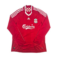 2008/10 Liverpool Home Football Shirt (L) Adidas 9 Torres - Football Finery - FF304205