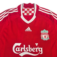2008/10 Liverpool Home Football Shirt (L) Adidas 9 Torres - Football Finery - FF304205
