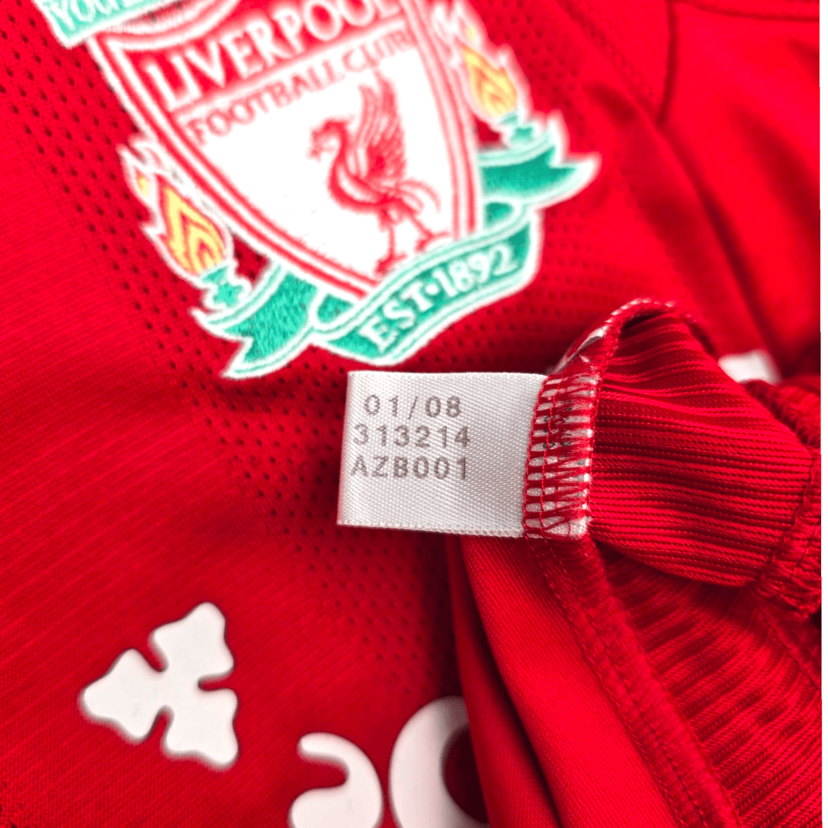 2008/10 Liverpool Home Football Shirt (S) Adidas #9 Torres - Football Finery - FF300827