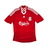 2008/10 Liverpool Home Football Shirt (S) Adidas #9 Torres - Football Finery - FF300827