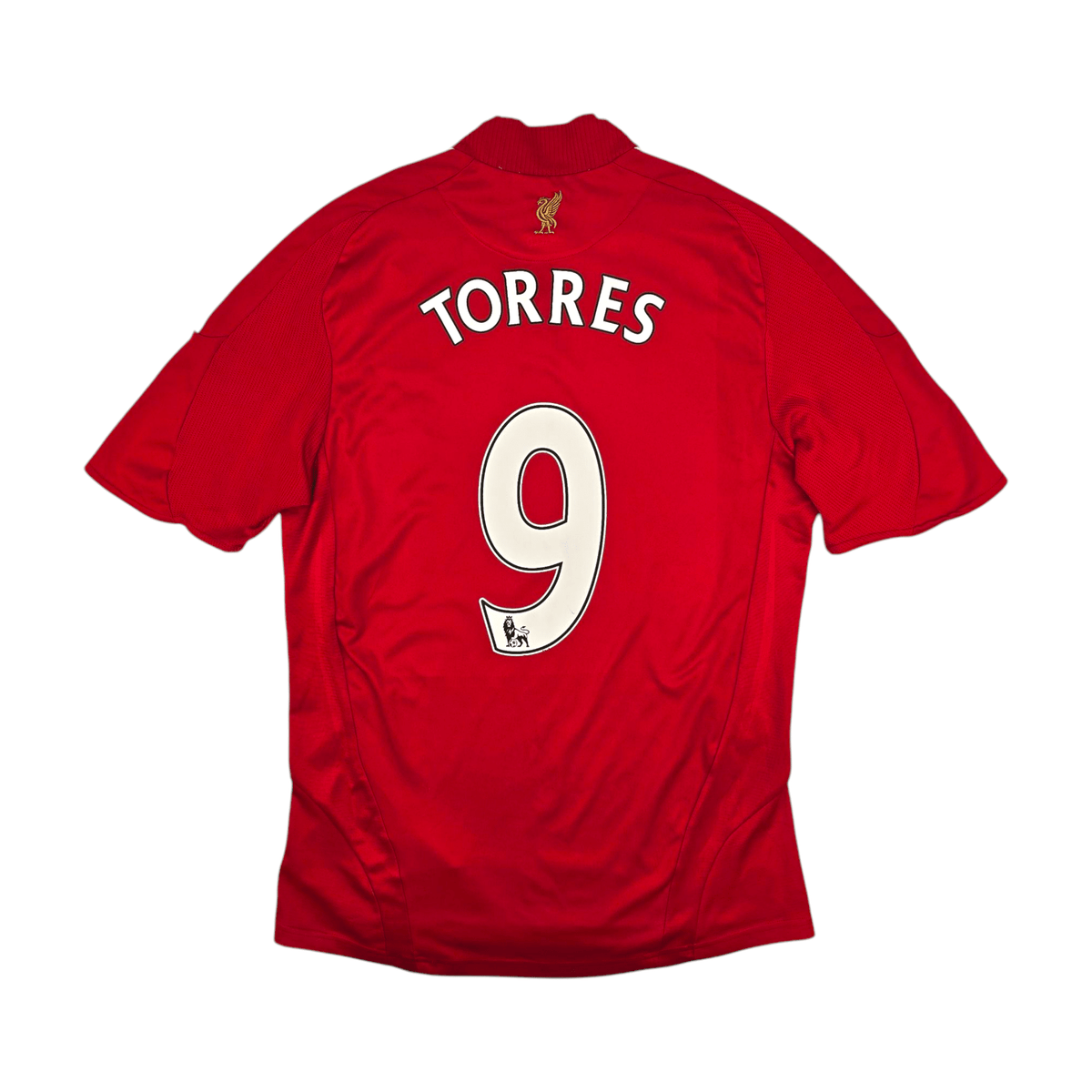 2008/10 Liverpool Home Football Shirt (S) Adidas #9 Torres - Football Finery - FF300827