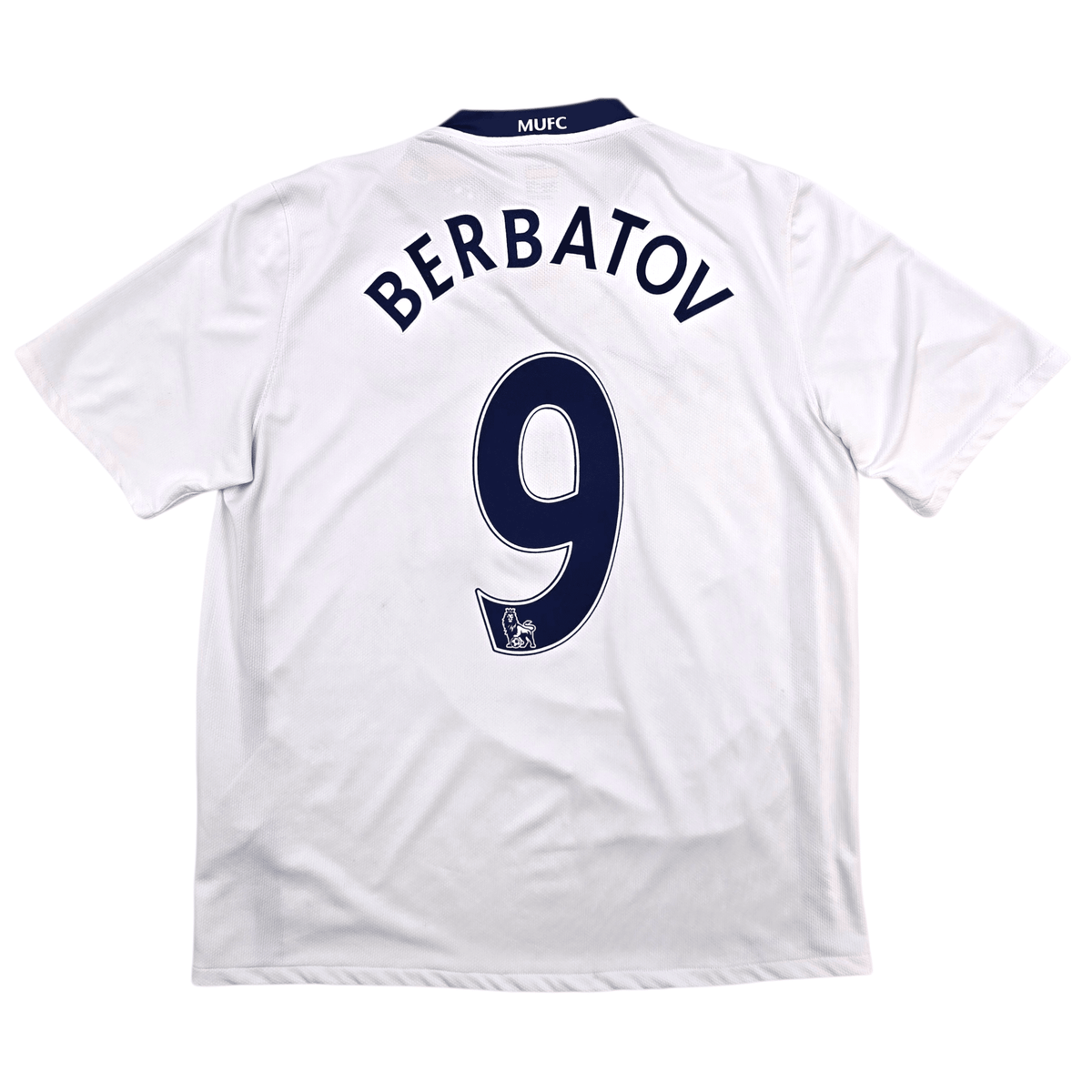 2008/10 Manchester United Away Football Shirt (L) Nike 9 Berbatov - Football Finery - FF303503