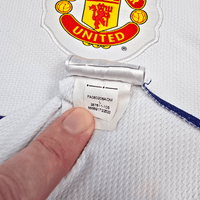 2008/10 Manchester United Away Football Shirt (L) Nike 9 Berbatov - Football Finery - FF303503