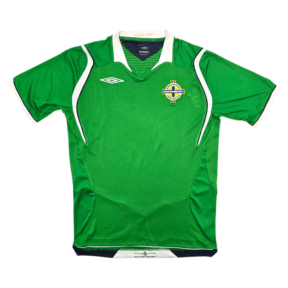 2008/10 Northern Ireland Home Football Shirt (M) Umbro - Football Finery - FF304216