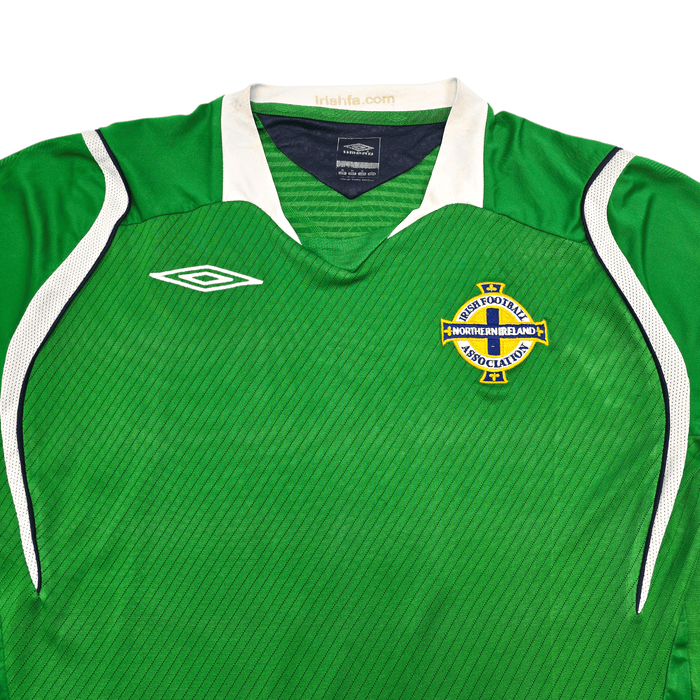 2008/10 Northern Ireland Home Football Shirt (M) Umbro - Football Finery - FF304216