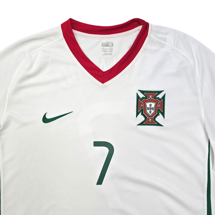 2008/10 Portugal Away Football Shirt (XL) Nike 7 Ronaldo - Football Finery - FF303998