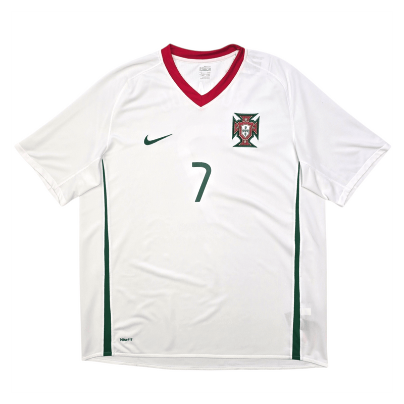 2008/10 Portugal Away Football Shirt (XL) Nike #7 Ronaldo