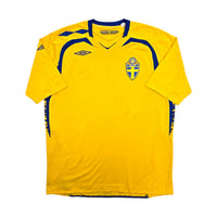2008/10 Sweden Home Football Shirt (XL) Umbro - Football Finery - FF304236