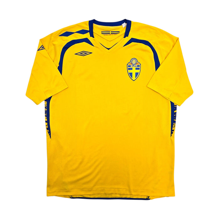 2008/10 Sweden Home Football Shirt (XL) Umbro - Football Finery - FF304236