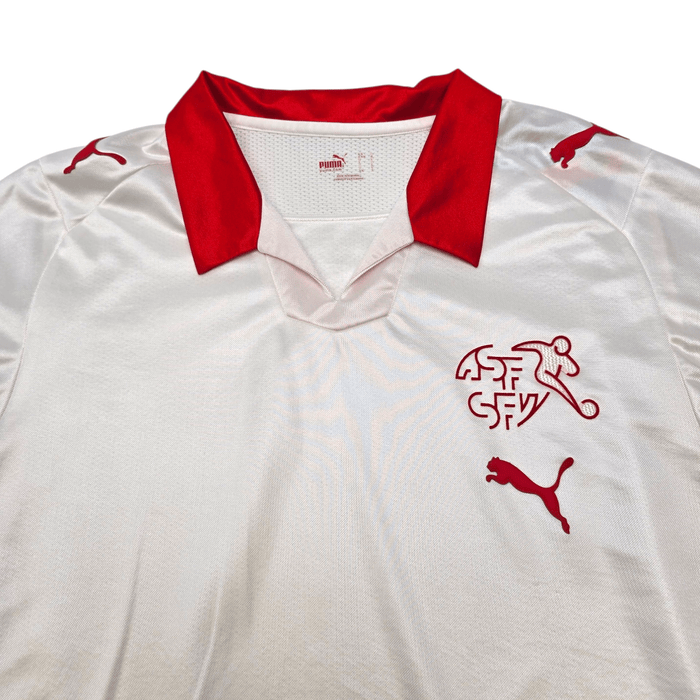 2008/10 Switzerland Away Football Shirt (L) Puma - Football Finery - FF305384