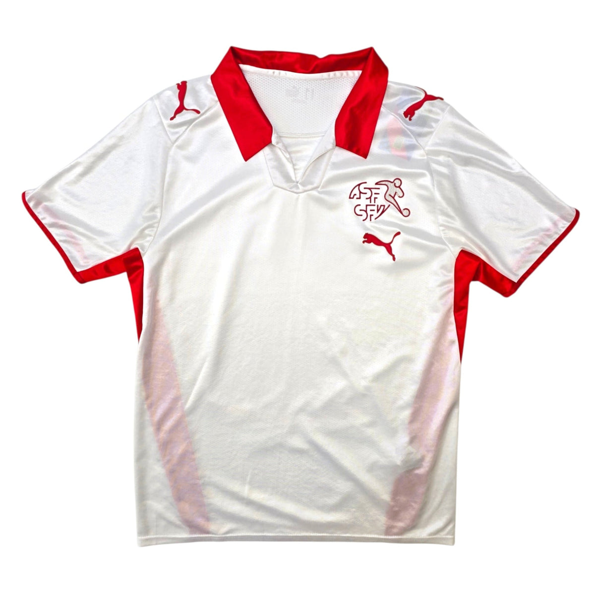 2008/10 Switzerland Away Football Shirt (M) Puma - Football Finery - FF304490