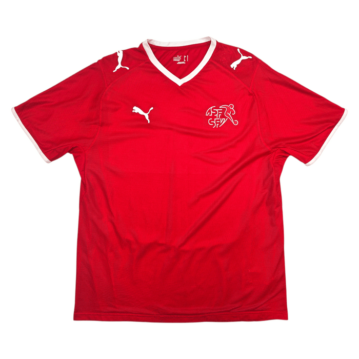 2008/10 Switzerland Home Football Shirt (L) Puma - Football Finery - FF305382