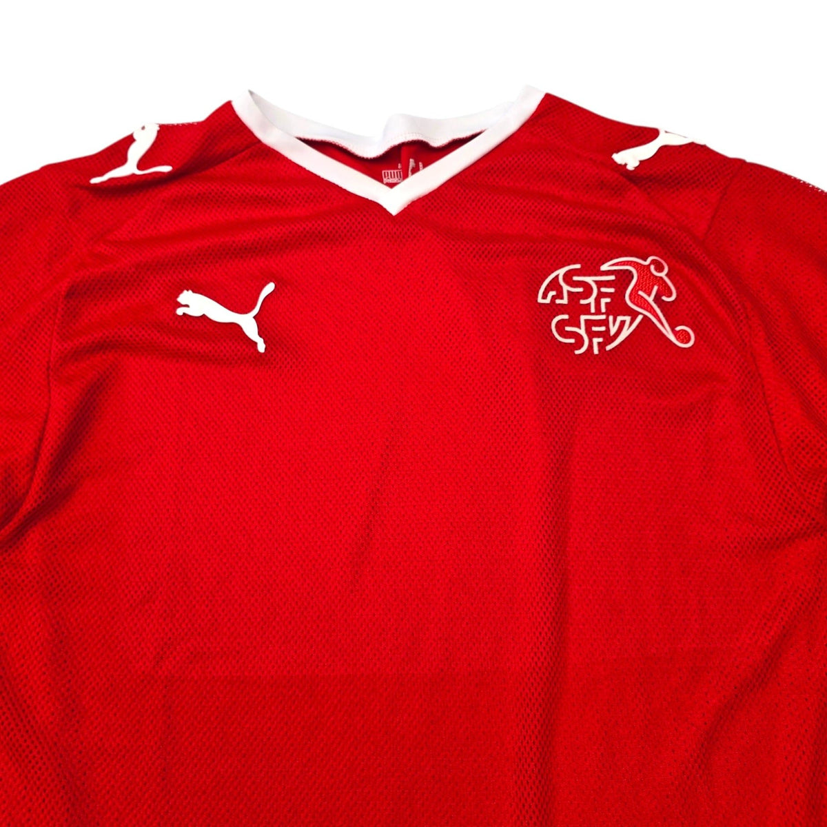 2008/10 Switzerland Home Football Shirt (M) Puma - Football Finery - FF305375