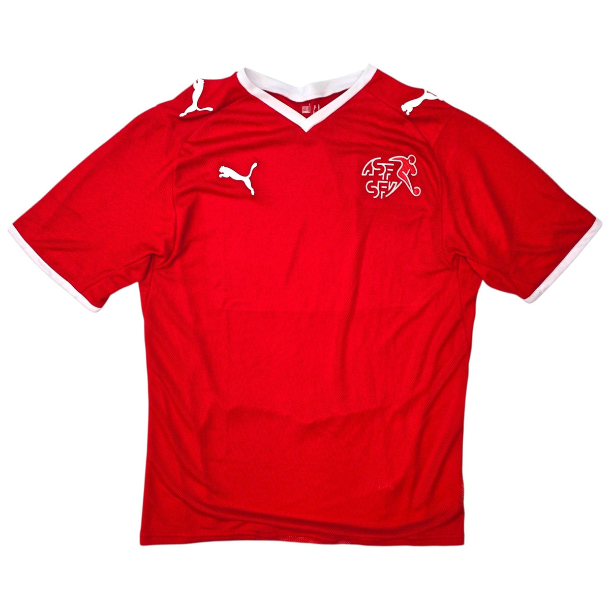 2008/10 Switzerland Home Football Shirt (M) Puma - Football Finery - FF305375