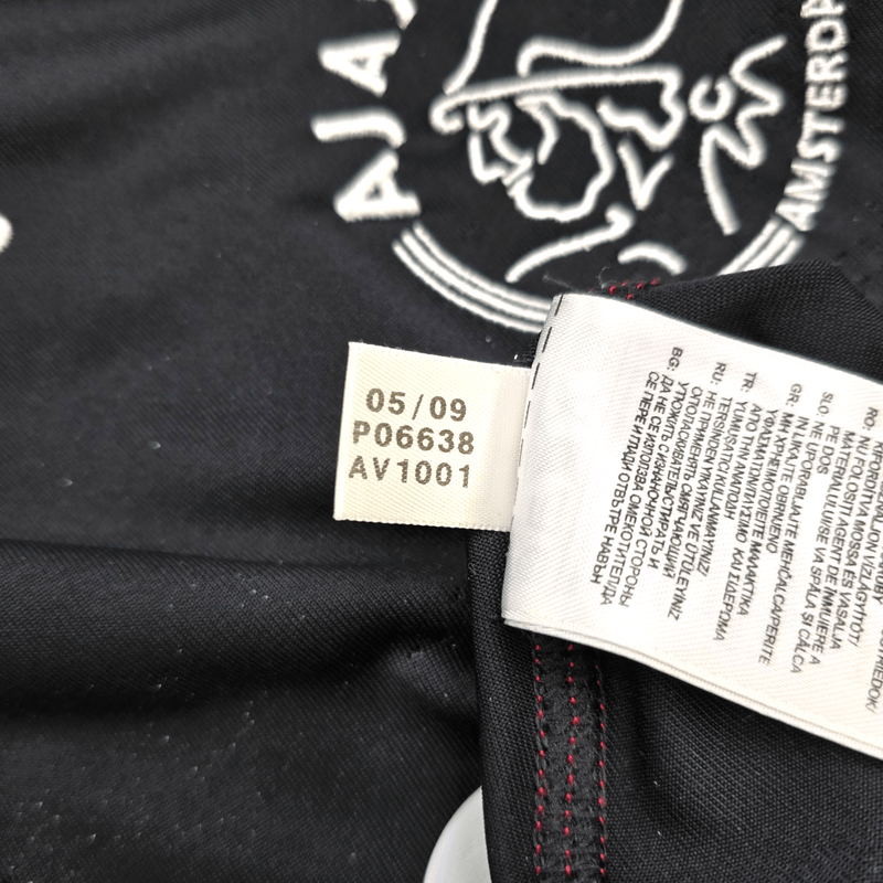 2009/10 Ajax Away Football Shirt (M) Adidas 16 Suraez - Football Finery - FF301157