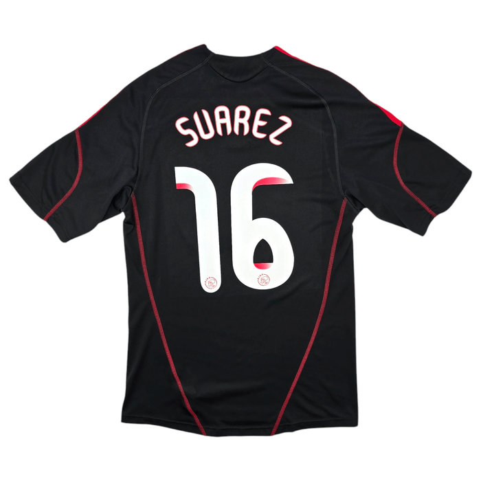 2009/10 Ajax Away Football Shirt (M) Adidas 16 Suraez - Football Finery - FF301157
