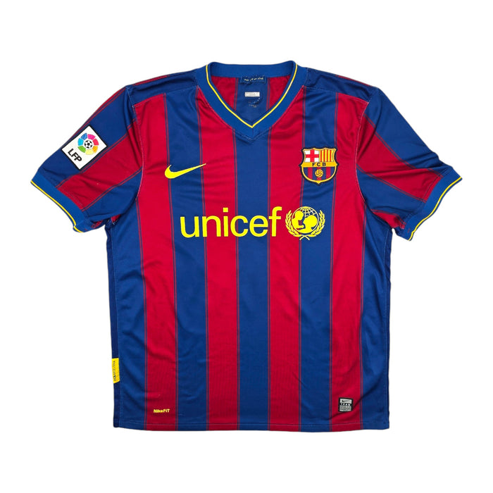 2009/10 Barcelona Home Football Shirt (M) Nike #9 Ibrahimovic - Football Finery - FF204413